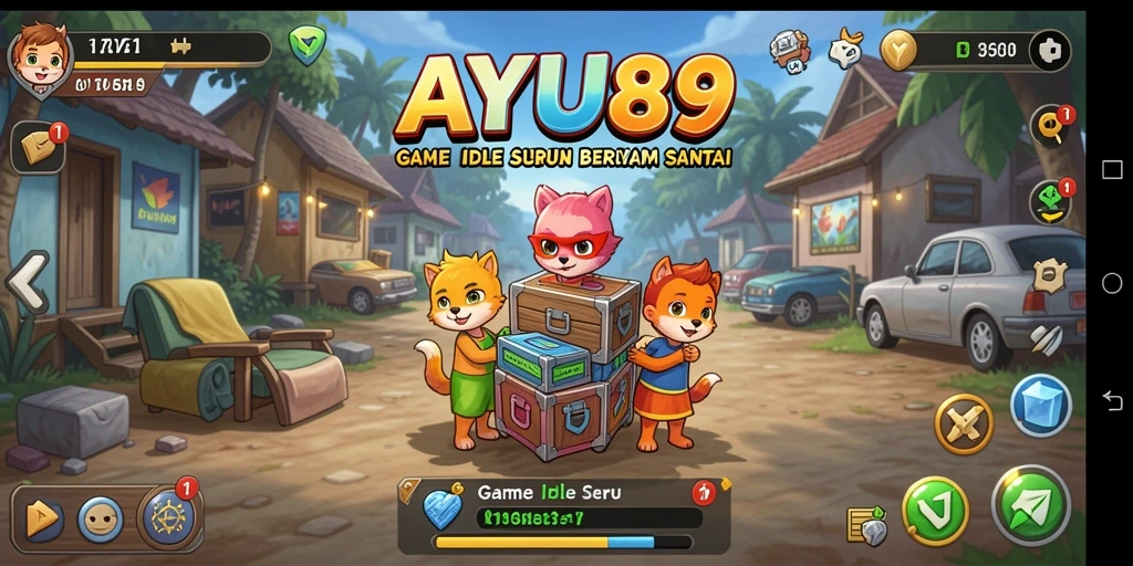 Tampilan gameplay AYU89 dengan mekanisme Idle yang menarik.