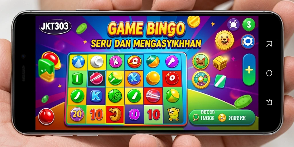 Tampilan desain dan gameplay seru Bingo di JKT303.