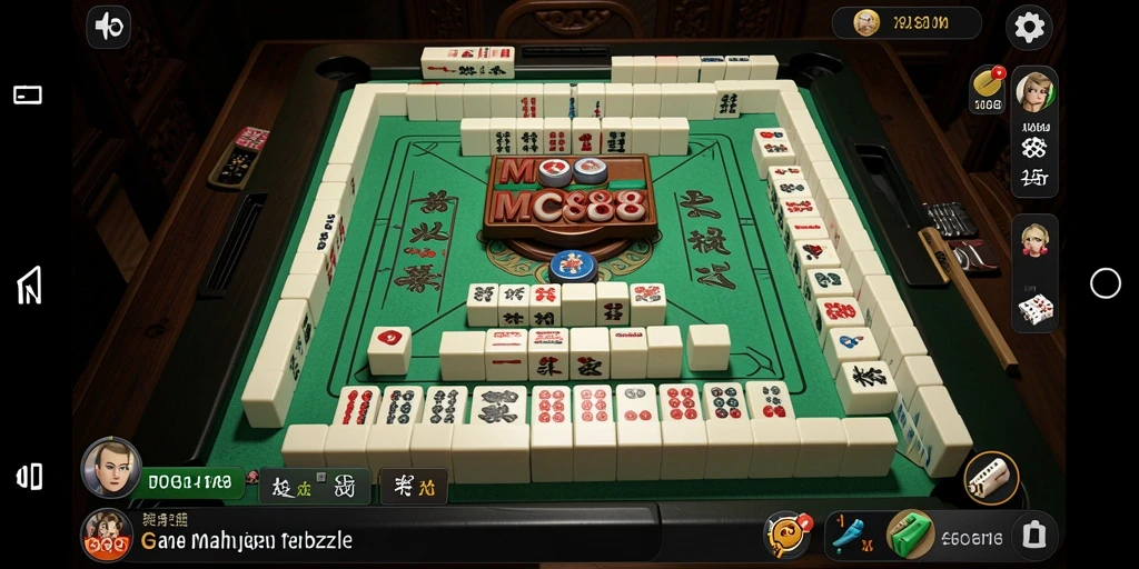 Tampilan gameplay dari aplikasi MC888 yang menarik dan menantang.