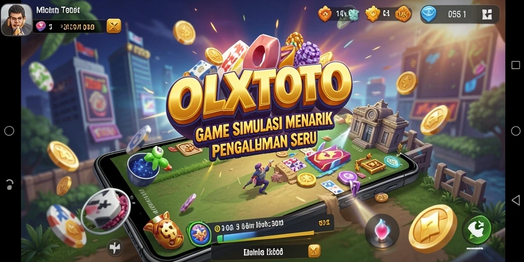 Screenshot OLXTOTO menunjukkan gameplay simulation yang menegangkan dan interaktif.
