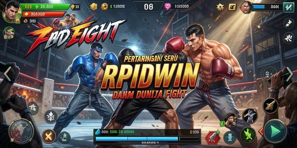 Tampilan gameplay RPIDWIN yang penuh aksi dan seru.