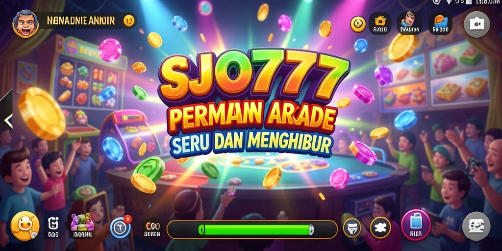 Tampilan atraktif gameplay SJO777 dalam permainan Arcade yang menyenangkan.