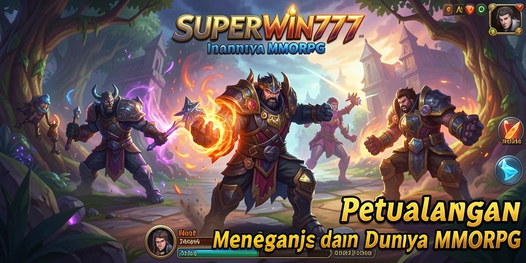 Tampilan gameplay menakjubkan dari SUPERWIN777 yang penuh petualangan.
