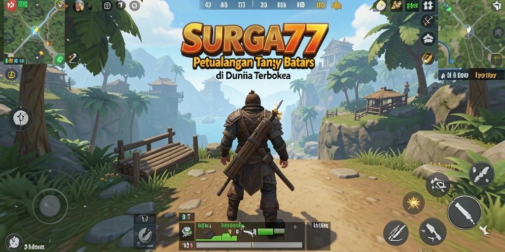 Gameplay menarik dalam dunia terbuka yang dinamis dan penuh petualangan.