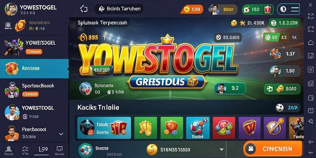 Tampilan screenshot gameplay YOWESTOGEL yang mengasyikkan.