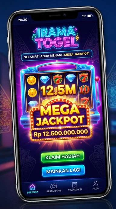 Screenshot fitur unggulan iramatogel untuk pengguna.